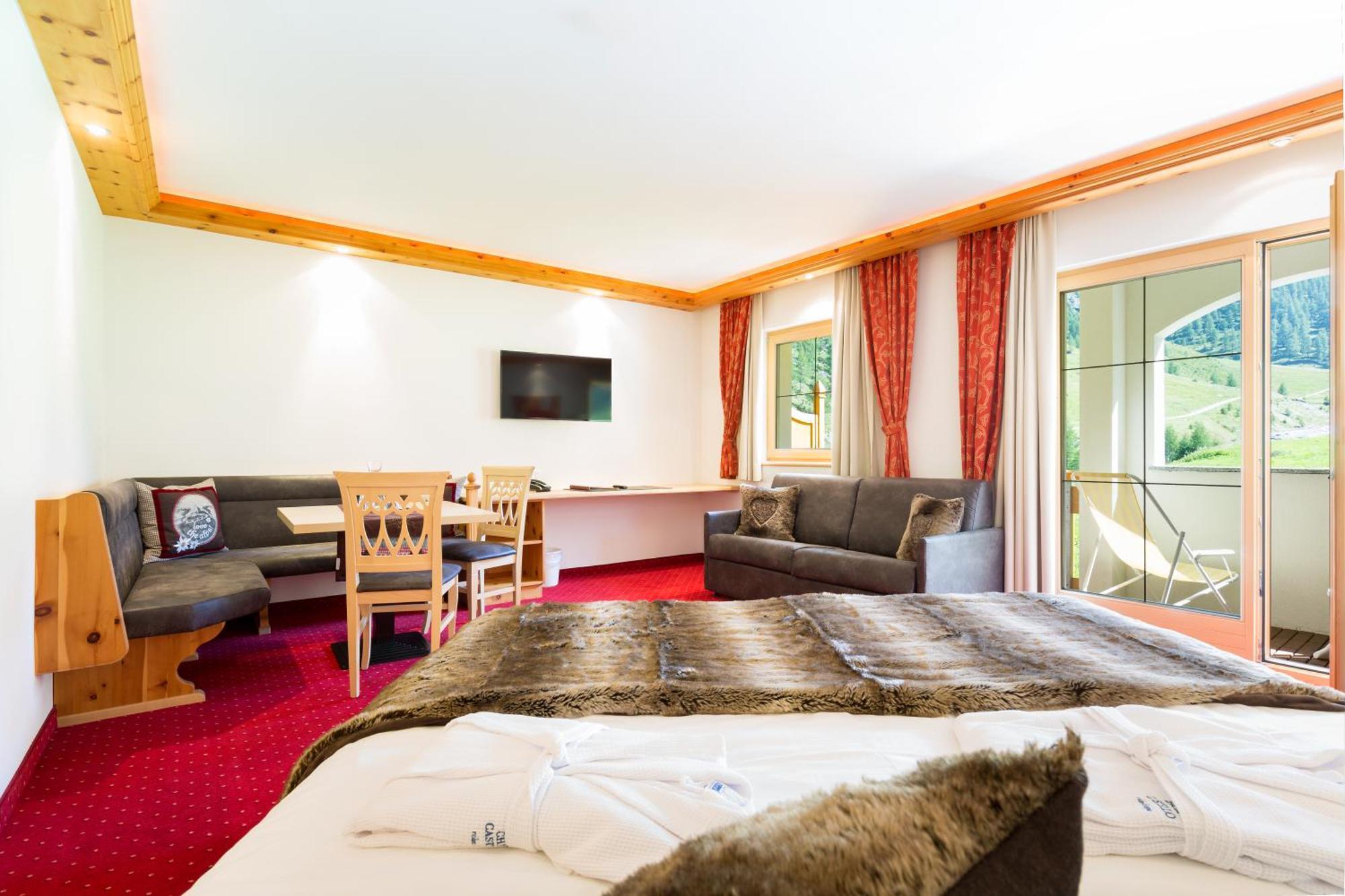 Chasa Castello relax&spa Samnaun Habitación foto